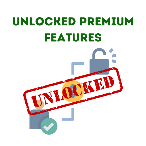 Unlocked Premium Features